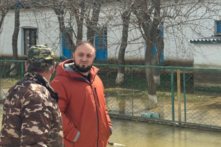 Выезд представителей образования в зону потопления
