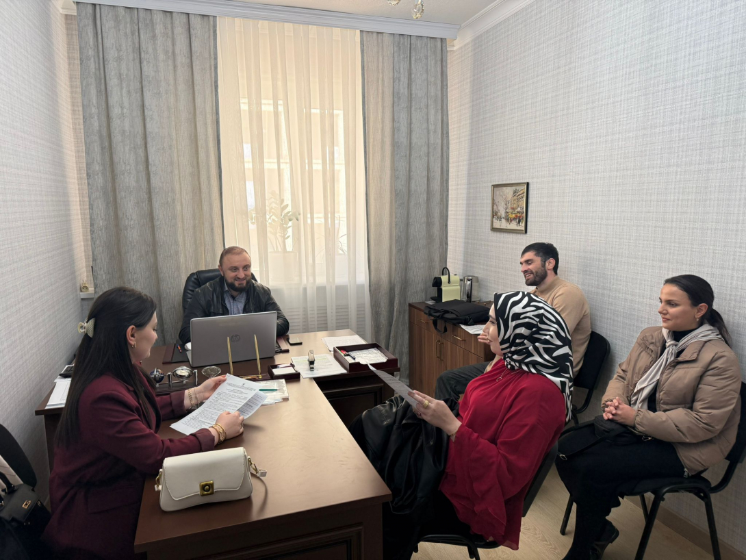 
В ХАСАВЮРТОВСКОЙ РАЙОННОЙ ОРГАНИЗАЦИИ ПРОФСОЮЗА СОСТОЯЛОСЬ ЗАСЕДАНИЯ СОВЕТА МОЛОДЫХ ПЕДАГОГОВ

